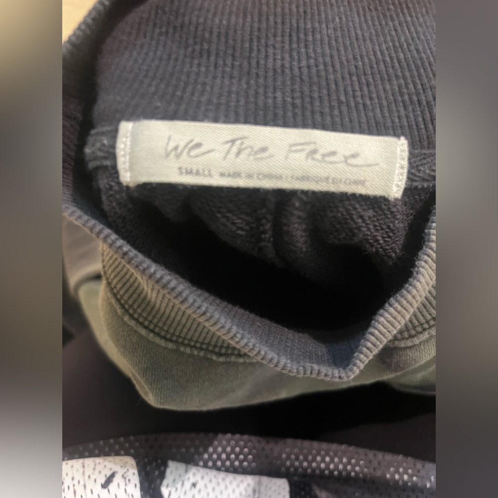 We the Free oversized sweatshirt.